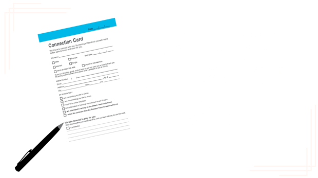 We want to connect with